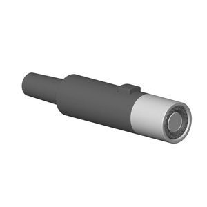 Douchekop Spoeldouche 36x28x138mm chr geborsteld
