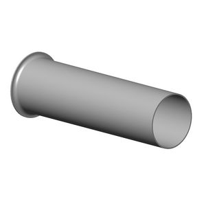 Buis 32x0,75x110mm Champagne geborsteld (22kt Goud)