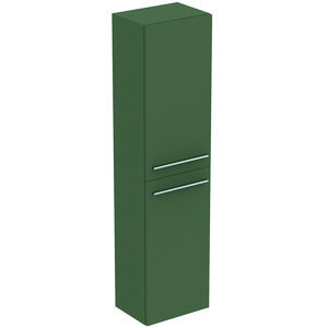 Kolomkast hoog LIFE-A 160x40cm 2x deur mat quartz grijs