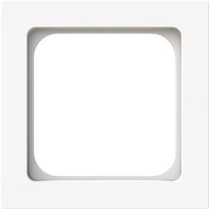 Centraalplaat verloop 50 x 50mm art-matwit (1746/10-44M)