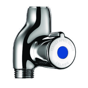 Stopkraan 1/2" metuchter + keram. kop 1/4 draai