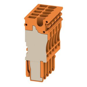 Plug oranje 2.5mm² connections: 5 V-0 Wemid VVE=25