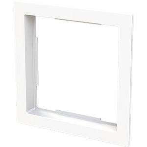 Centraalplaat overgangsplaat B-SI art-matwit (1747 BSI-44M)