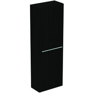 Kolomkast halfhoog LIFE-S 120x40cm 2x deur coffee donker eiken