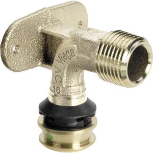 Muurplaat pers RAXOFIX 16x1/2"bt.dr. silicium brons 5325.4
