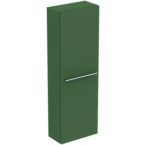 Kolomkast halfhoog LIFE-S 120x40cm 2x deur mat quartz grijs