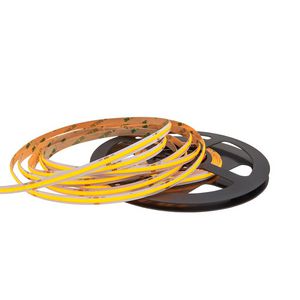 LED strip COB 512LED/mtr. 10W/mtr. IP20 geel L=5mtr.