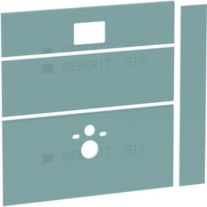 Giseasy gipsbeplating 1300x1300x18mm tbv closetelement met frontbediening