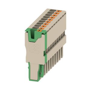 Plug beige groen 2.5mm² 24A 800 Vr o 2712810000 VVE=20
