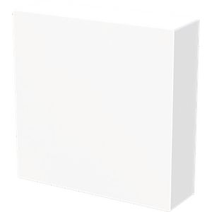 Centraalplaat kd voor 50 x 50 Centraalplaat art-matwit (1746-44M)