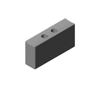 Greep 58x23mm chr gebors.
