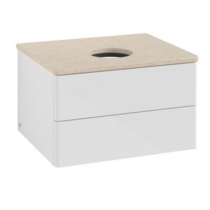 Wastafelonderkast Antao 600x360x500mm G.White.L L18013GF