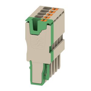 Plug beige groen 2.5mm² 24A 800 Vr o 2712760000 VVE=25