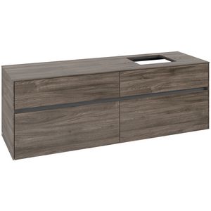 Wastafelonderkast Collaro 1600x548x500mm Sto.Oak C13600RK