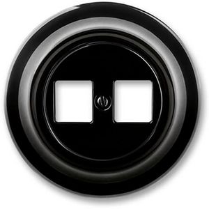 Communicatie decento draagring zwart porselein (MU1800 J-64 black)