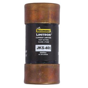 Zekering laagspanning 40A AC 600V 27x60mm J UL aanspr VVE=10