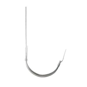 Mastgootbeugel M400 ommanteld gegalv./zink recht klang/klang 30x5mm