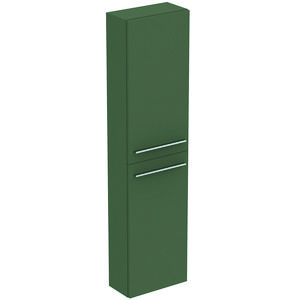 Kolomkast hoog LIFE-S 160x40cm 2x deur mat quartz grijs