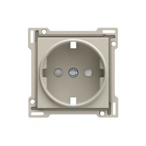 Afwerkingsset voor stopcontact met randaarde en beschermingsafsluiters