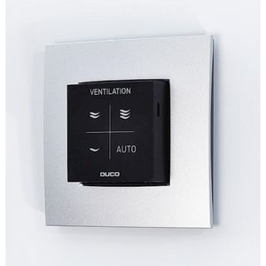 Vocht Ruimtesensor RF/Wired Zwart