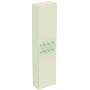 Kolomkast hoog LIFE-S 160x40cm 2x deur mat zand beige