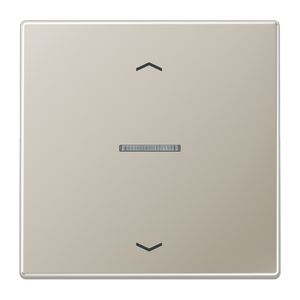 Stuurafdekking LS 1voudig edelstaal pijl HOME