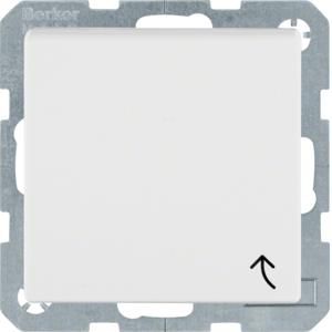 Wandcontactdoos RA aanraakveilig klapdeksel S.1 IP44 pw mat