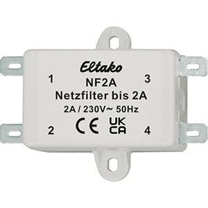 Netfilter tot 2A, 230V AC/50Hz, 110-140 kHz