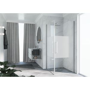 Hoekinstap YPLUS2G 1010-1030x2000mm matchroom band satin