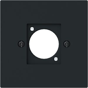 Centraalplaat neutrik art-matzwart (2553-45M)