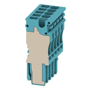 Plug (terminal) bl. 2.5mm² connections: 5 V-0 Wemid, VVE=25