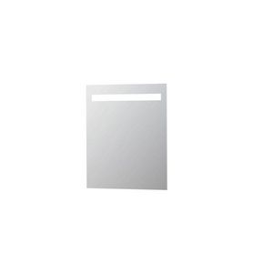 Spiegel SP2 op aluminium kader met geintegreerde LED verlichting en sensor schakelaar 800x700mm