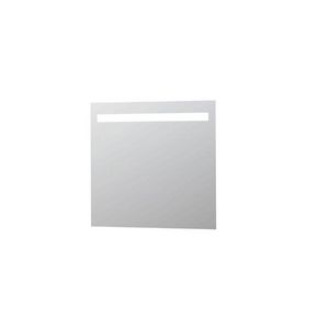 Spiegel SP2 op aluminium kader met geintegreerde LED verlichting en sensor schakelaar 800x900mm