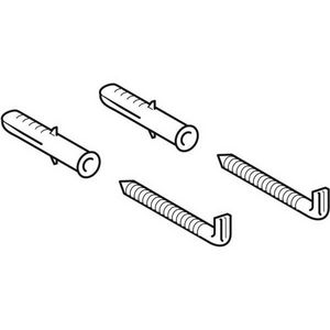 bevestigingsmateriaal voor spiegelkast (2 st.)