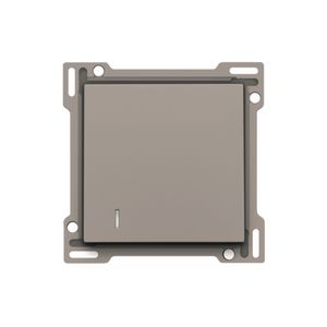 Afwerkingsset hotelkaartschakelaar bronze