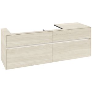 Wastafelonderkast Collaro 1600x548x500mm White Oak C029B0AA