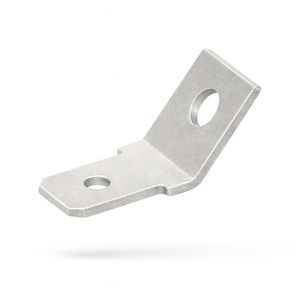 Kist a 100st. Vlakstekerhuls 6,3x0,8 gat M4 H=45° Enkel