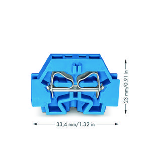 2-draads klem z. drukknop Ex i 262-304 VVE=50