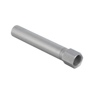 Insteekstuk lang MAPRESS RVS spie-einde 22x1/2"bn.dr. VVE=5