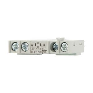 Normaal hulpcontact 1M+1V schroefaansluiting VVE=5