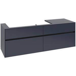Wastafelonderkast Collaro 1600x548x500mm Marine Blue C02900VQ