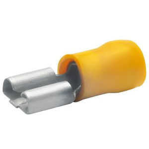 Vlaksteekhuls geel 6mm² 750 VVE=100