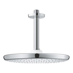 Tempesta 250 hoofddoucheset rond 142mm 1 straalsoort 9,5l/min. wit/chroom (prof)