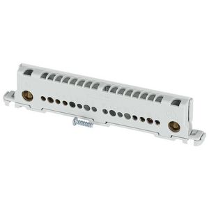 N/PE klem voor Inst.kast IKA 2x4,5 +2x5,5mm²/1x8,5mm² PE-4 VVE=50