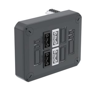 Stekerbare T100 deksel+GST18 4x3P (2z+2w) 150x116x60 poly