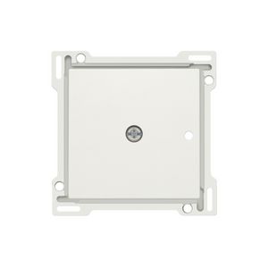 Afwerkingsset 1-kanaals inbouw RF met enkelpolig white