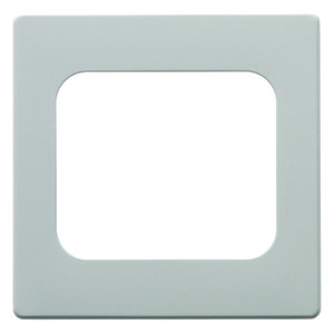 Centraalplaat v AMP-ACO polarwit mat/fluweel