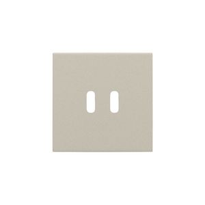 Afwerkingsset voor dubbele smart USB-C-lader sand textured