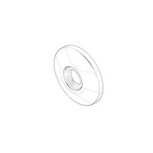 Rozet 80x80x19mm chr 04270101500-00