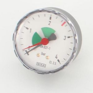 Manometer 63mm 0-4bar 3/8"bt. axiaal